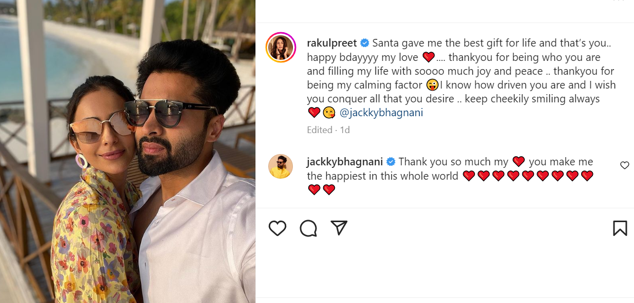 rakul preet singh introduces and announces her boyfriend soon to get married