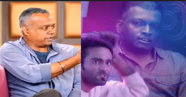 gautham menon opens up about troll about him in love today movie scene