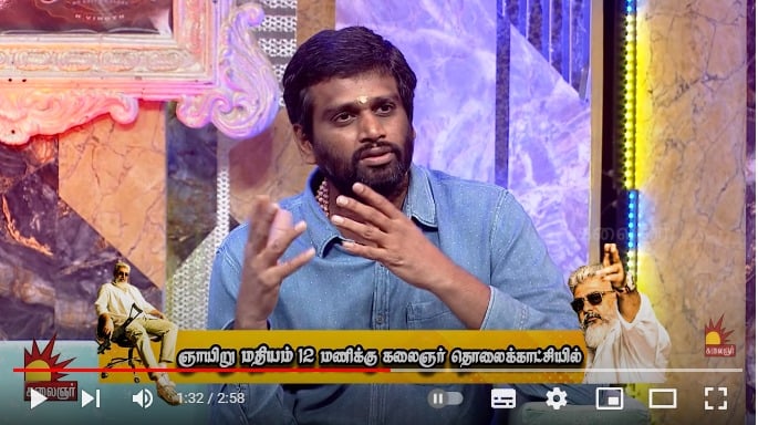 h vinoth special interview about ajith thunivu movie and its story video viral
