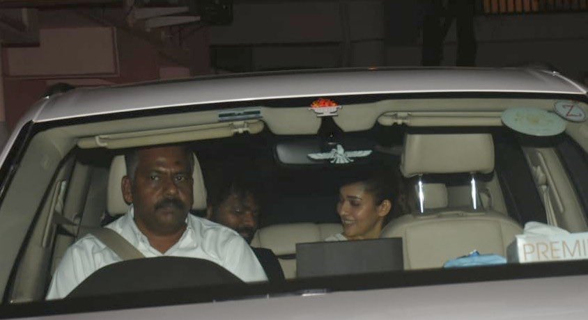 nayanthara and vignesh shivan spotted in mumbai photos getting viral