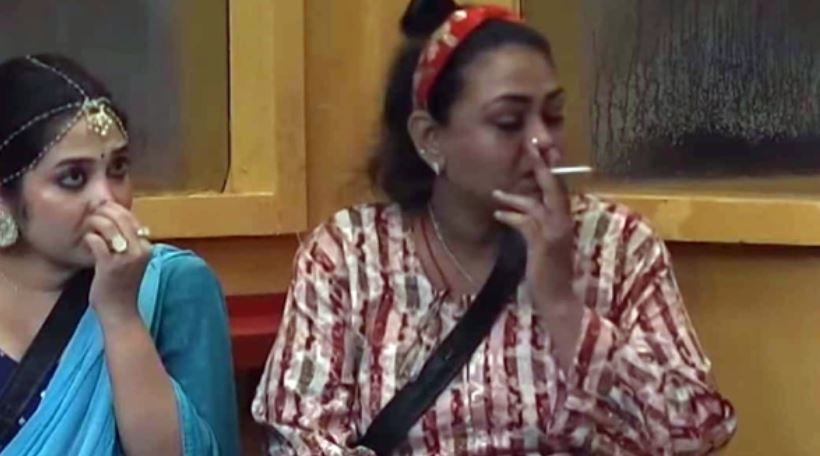 shakeela smoking in bb07 telugu photo getting viral on internet